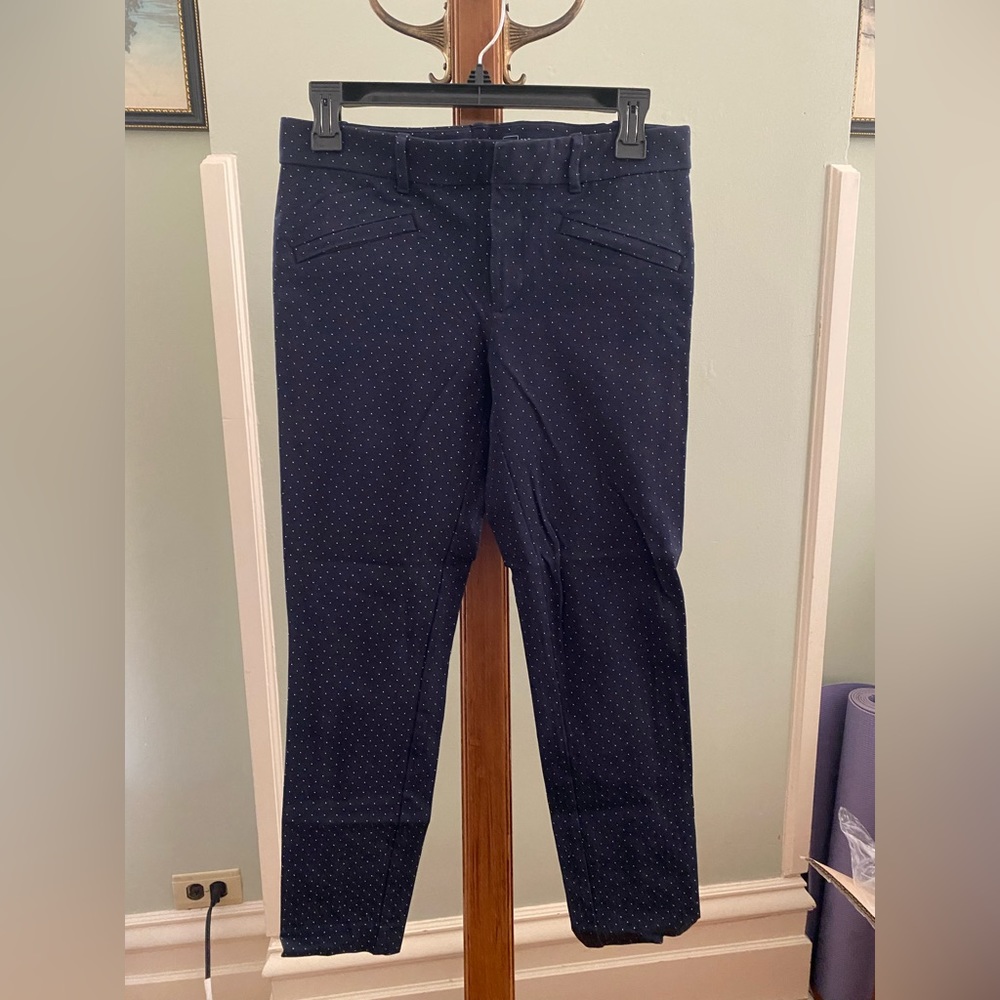 Gap Polka Dots Pant ｜ Navy blue